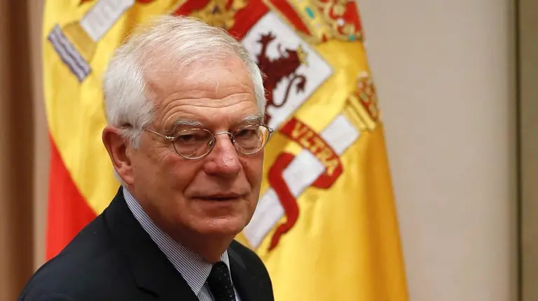 El ministro de Asuntos Exteriores, Josep Borrell. FERNANDO ALVARADO (EFE)